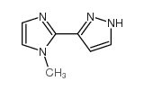 1H-Pyrazole,3-(1-methyl-1H-imidazol-2-yl)-(9CI) structure