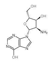 2'-amino-2'-deoxyinosine structure