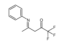 4-phenylimino-1,1,1-trifluoro-2-pentanone结构式