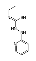 Hydrazinecarbothioamide, N-ethyl-2-(2-pyridinyl)- (9CI) structure