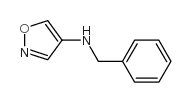 4-(N-苄氨基)异噁唑结构式