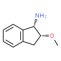 1H-Inden-1-amine,2,3-dihydro-2-methoxy-,(1S,2R)-(9CI)结构式