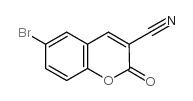 6-溴-3-氰基香豆素结构式