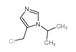 5-CHLOROMETHYL-1-ISOPROPYL-1H-IMIDAZOLE structure