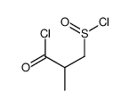 3-chlorosulfinyl-2-methylpropanoyl chloride结构式