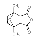 4,7-Epoxyisobenzofuran-1,3-dione, 3a,4,7,7a-tetrahydro-4,7-dimethyl- structure