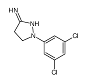 1-(3,5-Dichlorophenyl)-4,5-dihydro-1H-pyrazol-3-amine Structure