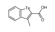 carboxy-2 methyl-3 benzo(b)tellurophene结构式