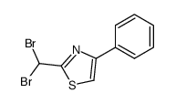 2-Dibrommethyl-4-phenylthiazol Structure