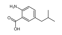 Benzoic acid, 2-amino-5-(2-methylpropyl)- (9CI) picture