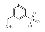 5-Ethylpyridine-3-sulfonic acid结构式
