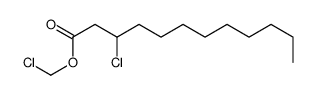 chloromethyl 3-chlorododecanoate结构式