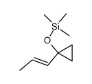 1-(1-propenyl)-1-trimethylsiloxycyclopropane Structure