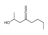 4-ethenylideneoctan-2-ol Structure