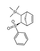 ((1R,2R,3R,4S)-3-Benzenesulfonyl-bicyclo[2.2.1]hept-5-en-2-yl)-trimethyl-silane Structure