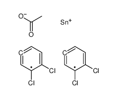 [bis(3,4-dichlorophenyl)-methylstannyl] acetate结构式