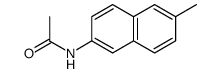 N-(6-methyl-[2]naphthyl)-acetamide结构式