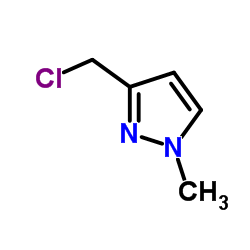3-(Chloromethyl)-1-methyl-1H-pyrazole Structure