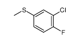 (3-chloro-4-fluorophenyl)-(methyl) sulfide图片