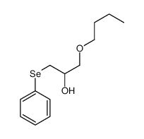 1-butoxy-3-phenylselanylpropan-2-ol结构式
