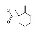 Cyclohexanecarbonyl chloride, 1-methyl-2-methylene- (9CI) structure