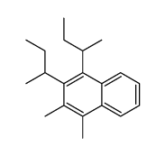 1,2-di(butan-2-yl)-3,4-dimethylnaphthalene Structure