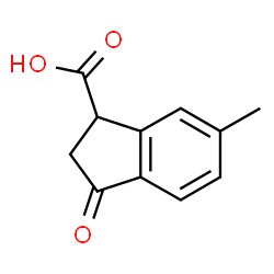 2,3-DIHYDRO-6-METHYL-3-OXO-1H-INDENE-1-CARBOXYLIC ACID picture