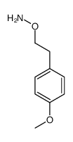 O-[2-(4-methoxyphenyl)ethyl]hydroxylamine结构式