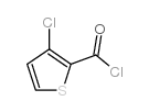 3-氯噻吩-2-甲酰氯结构式