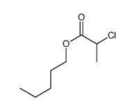 pentyl 2-chloropropanoate Structure