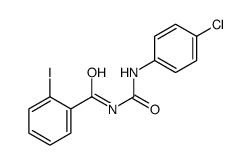 N-[(4-chlorophenyl)carbamoyl]-2-iodobenzamide结构式