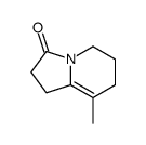 8-methyl-2,5,6,7-tetrahydro-1H-indolizin-3-one结构式