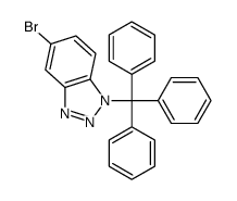 5-溴-1-三苯甲游基-1H-苯并噻唑结构式