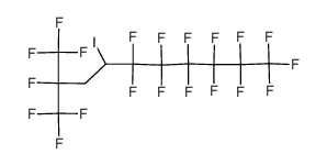 1,1,1,2,2,3,3,4,4,5,5,6,6,9,10,10,10-Heptadecafluoro-7-iodo-9-trifluoromethyl-decane Structure