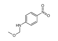 N-(methoxymethyl)-4-nitroaniline结构式