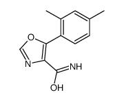 5-(2,4-dimethylphenyl)-1,3-oxazole-4-carboxamide Structure
