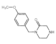 1-(4-METHOXYBENZYL)PIPERAZIN-2-ONE Structure