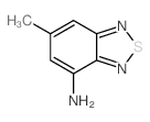 2,1,3-Benzothiadiazol-4-amine,6-methyl- structure