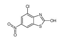 4-CHLORO-6-NITRO-2(3H)-BENZOTHIAZOLONE structure