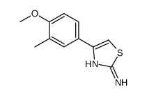 4-(4-METHOXY-3-METHYL-PHENYL)-THIAZOL-2-YLAMINE Structure