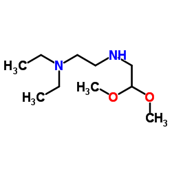 N'-(2,2-Dimethoxyethyl)-N,N-diethyl-1,2-ethanediamine结构式