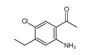 1-(2-AMINO-5-CHLORO-4-ETHYLPHENYL)-ETHANONE picture