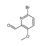6-Bromo-3-methoxypicolinaldehyde Structure