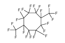 Cyclooctane, 1,1,2,2,3,3,4,5,5,6,6,7,7,8-tetradecafluoro-4,8-bis(trifluoromethyl) Structure