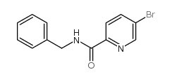 N-Benzyl-5-bromopicolinamide Structure