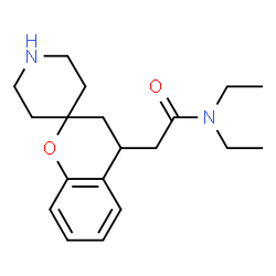 N,N-Diethyl-2-(Spiro[Chroman-2,4'-Piperidine]-4-Yl)Acetamide Structure