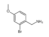 1-(2-Bromo-4-methoxyphenyl)methanamine结构式