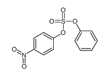 (4-nitrophenyl) phenyl sulfate Structure