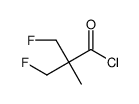 3-fluoro-2-(fluoromethyl)-2-methylpropanoyl chloride Structure