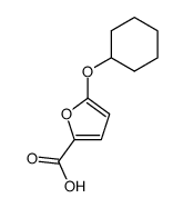 5-cyclohexyloxy-furan-2-carboxylic acid Structure
